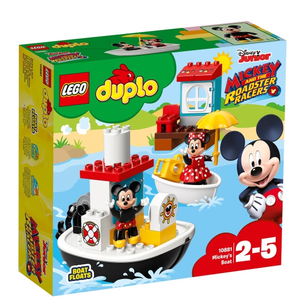 Lego Duplo Barca Lui Mickey 2-5 Ani 28 Piese 10881